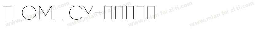 TLOML CY字体转换